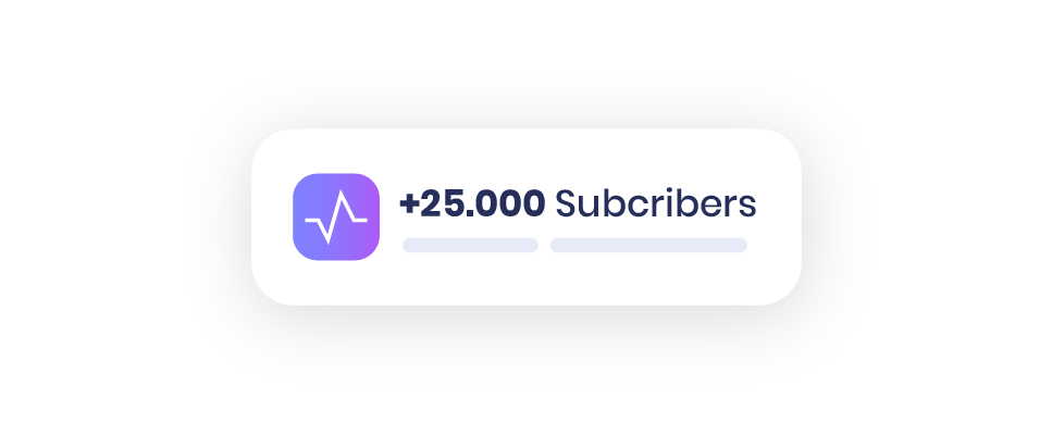 +25.000 Subscribers